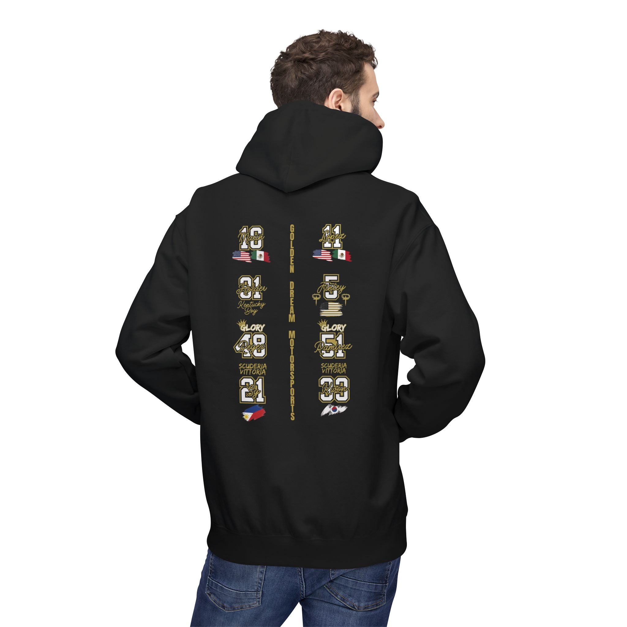 Golden Dream Motorsports Drivers Hoodie
